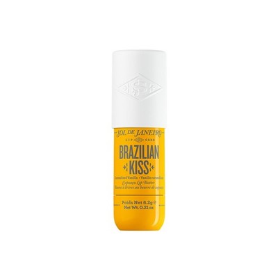 Sol de Janeiro Brazilian Kiss Vegan Formula Hydrating Lip Butter Balm Yellow 