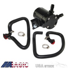 PCV Side Baffled Oil Catch Can Kit for Ford Mustang 2.3L EcoBoost 2015-2022