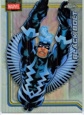 2026 Topps Chrome Marvel Comics #12 Black Bolt Storm's Lightning Refractor