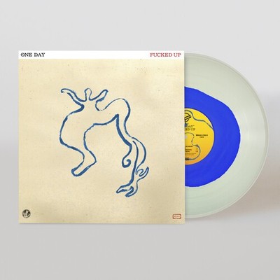 Fucked Up - One Day - Milky Clear Blue [Used Very Good Vinyl LP] Colored Vinyl,