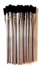 ACID BRUSH  24 PC.  ACID FLUX BRUSH 6" LG X 3/8" SOLDER, PLUMBING, GLUES