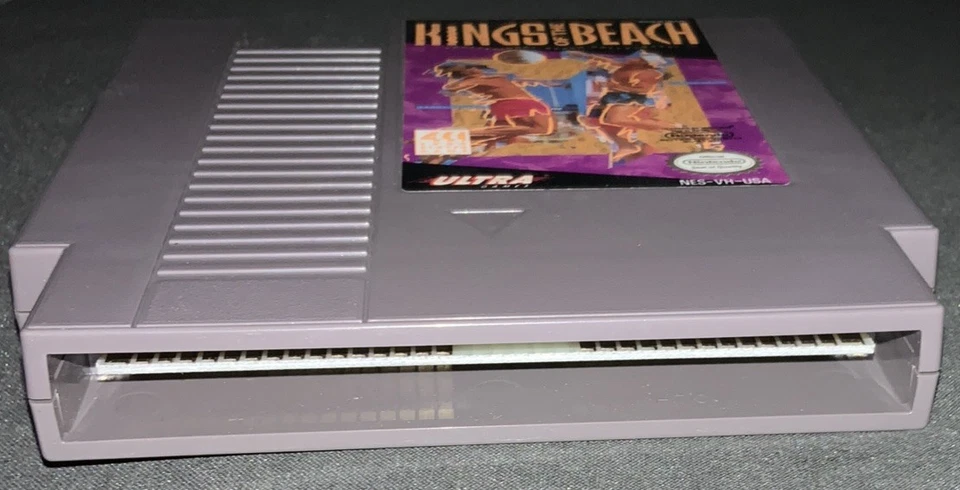 Kings Of The Beach NES ~ (cib) ~  manual / Insert ~ UNTESTED ~ #324 - Image 2 of 4