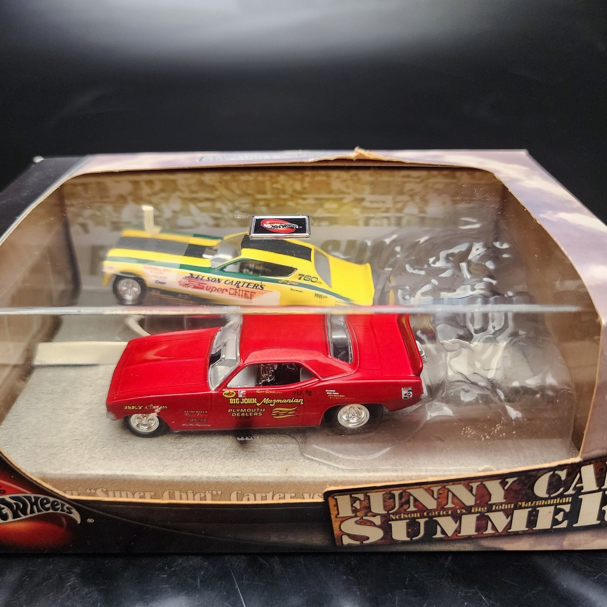 Hot Wheels 2002 Limited Edition Funny Car Summer Vehicle Set