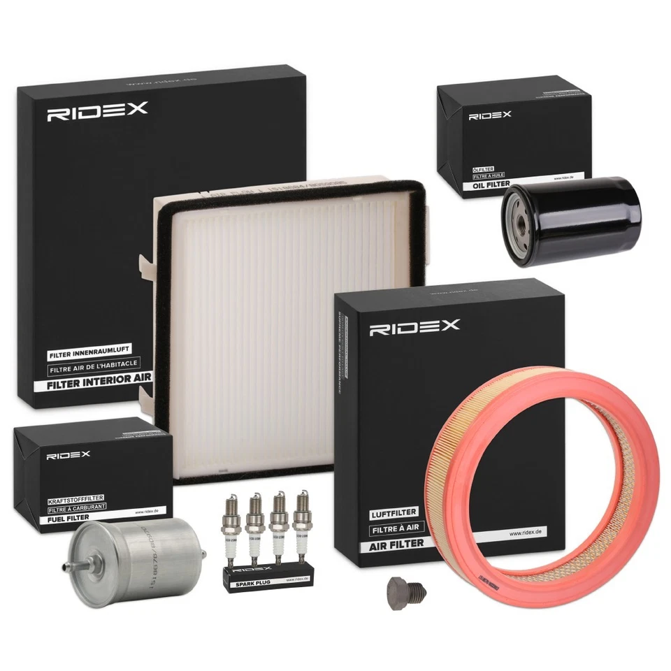 RIDEX Kit de service Jeu de pièces 4682P21991 pour VW GOLF II (19E, 1G1) 188mm - Photo 2/4