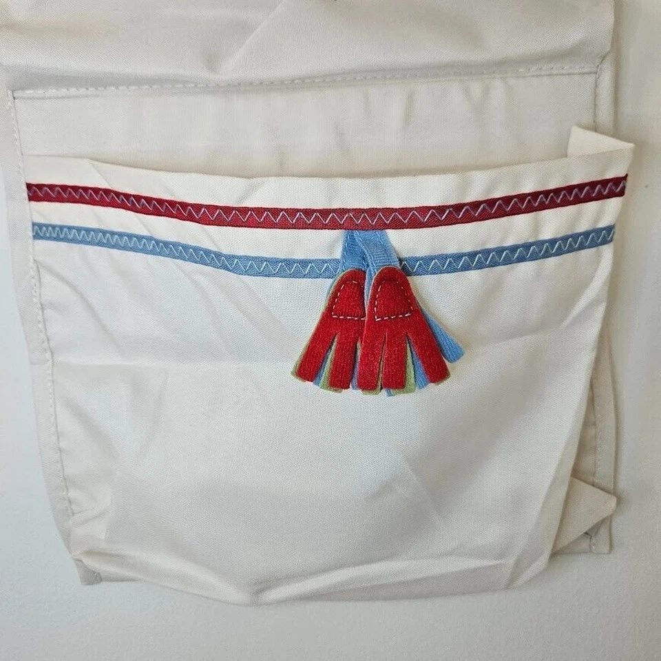 Ikea Nursery Storage Organizer Hanging Shelves Children 3 Tier Beige - Image 4 of 4