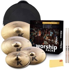 Zildjian KC0801W K Family Custom Worship Cymbal Pack w/ Cymbal Bag