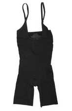 SPANX Shapewear Women Power Series Open-Bust Mid-Thigh Bodysuit Very Black SM