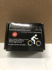 Orange Activ Life Activ Lites LED Bike Front Rear Wheel Lights