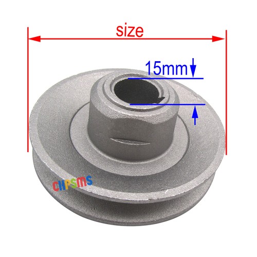 Polea de motor de embrague de orificio interior de 15 mm para máquinas de coser industriales - Imagen 3 de 5