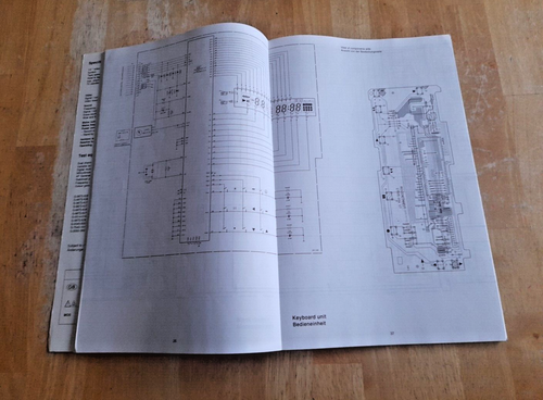 Sony SLV-270 Video Cassette Recorder Service Manual UK Continental German Model - Bild 2 von 5
