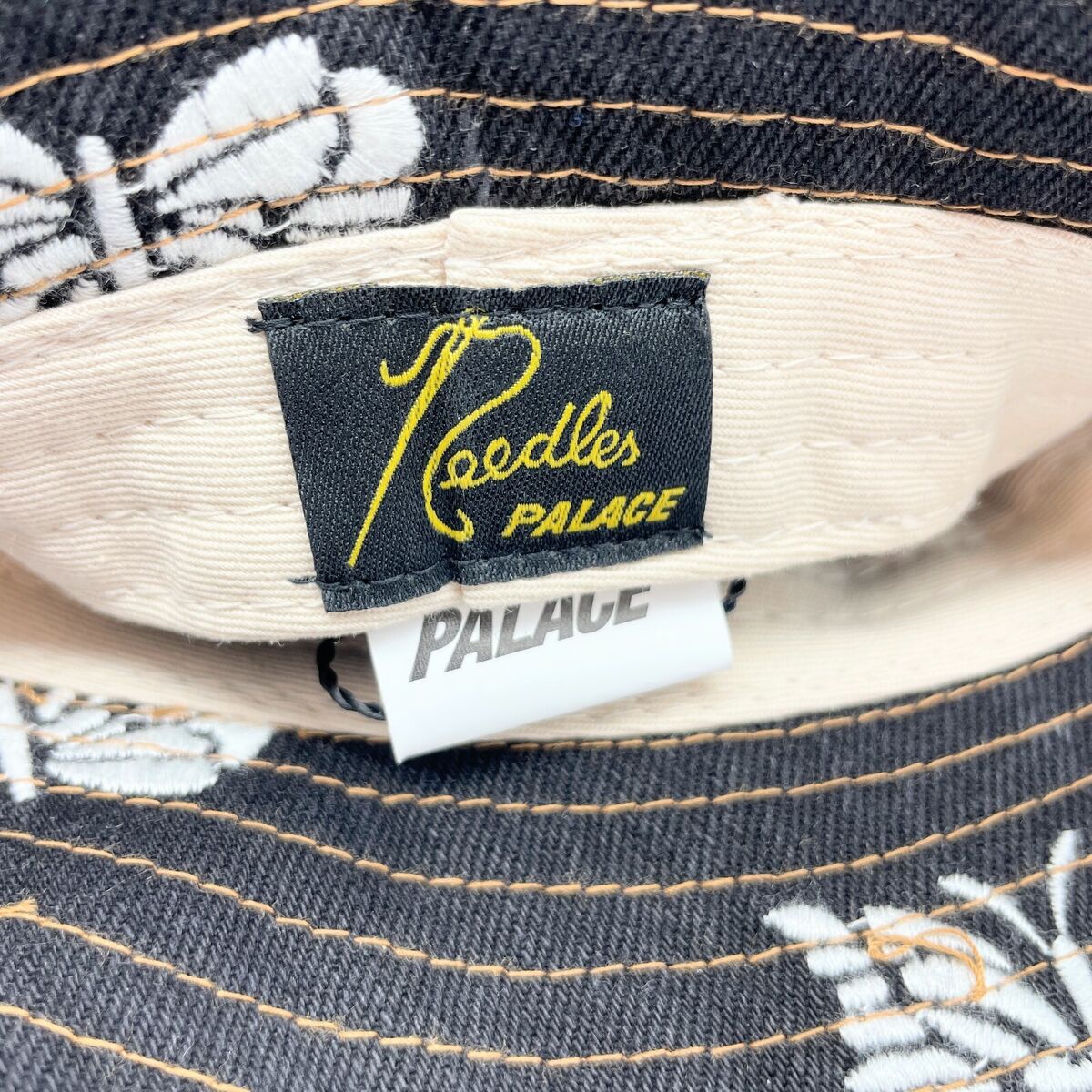 PALACE x NEEDLES Denim Bucket Hat Black Indigo 2colors | eBay PALACE x NEEDLES Denim Bucket Hat Black Indigo 2colors | eBay