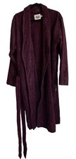 UGG Mens Turner Terry Burgundy Robe, 100 Cotton, Heavy-Weight ; Size M/L New