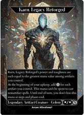 Karn, Legacy Reforged - Full Art Altered Art Custom Proxy Cards