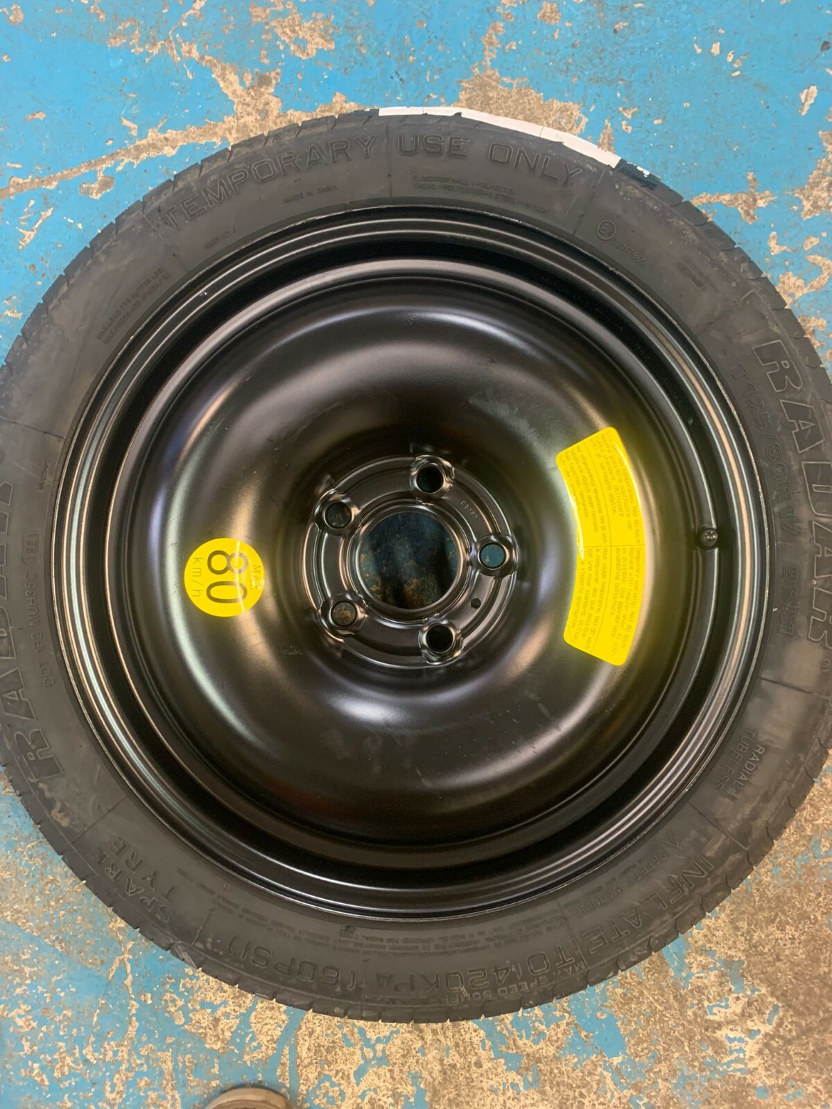 Reserverad 5-Loch 17 Für BMW X2 F39 Mit Wagenheber Kit