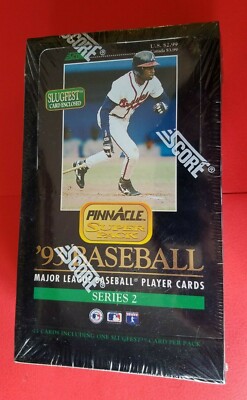 1993 PINNACLE SERIES 2 SUPERPAK BASEBALL BOX DEREK JETER ROOKIE CARD KEN GRIFFEY