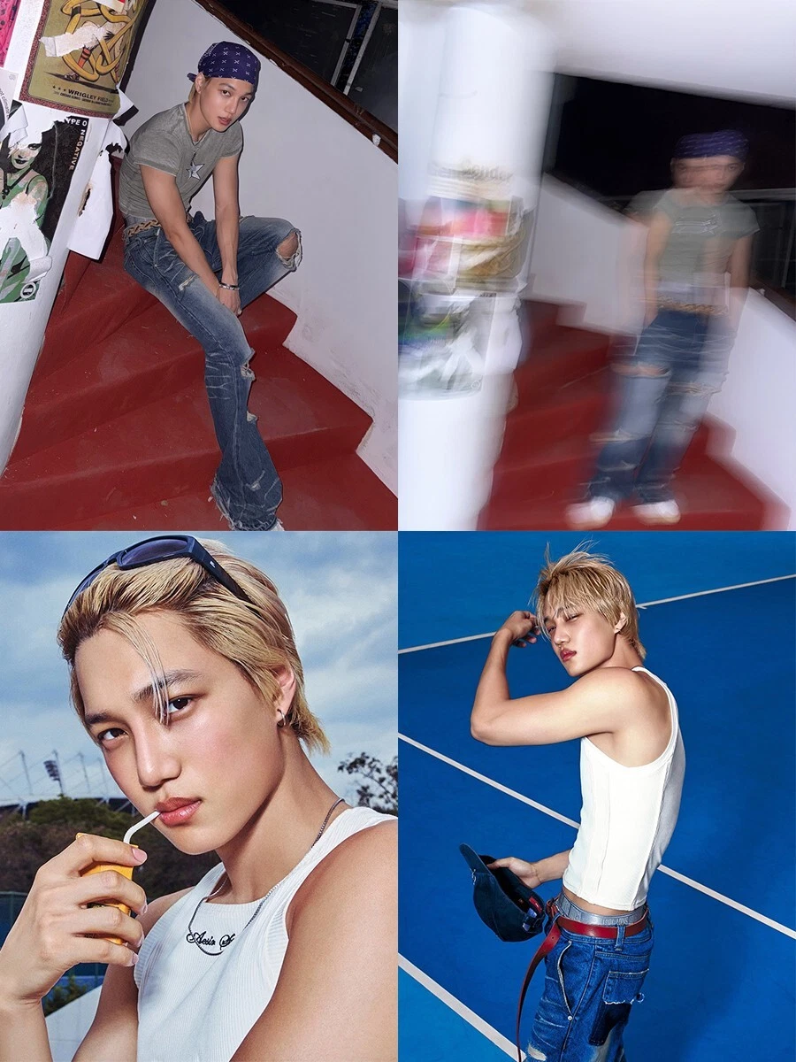 EXO KAI [WAIT ON ME] 4th Mini Album WING Ver/NFC CD+2 Key Ring+