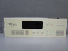 A1 Whirlpool Range Control Board w/ Almond Overlay TESTED GOOD 3195114 ASMN