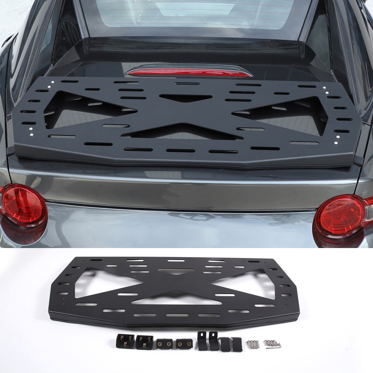 Black Aluminum Tailgate Model Bag Storage Bracket For MAZDA MX-5