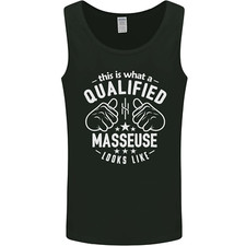 A Qualified Masseuse Looks Like Mens Vest Tank Top