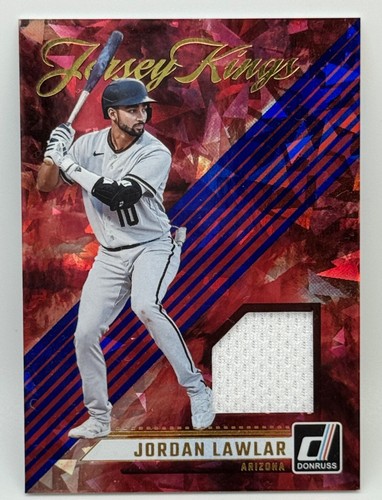 2024 Donruss Jordan Lawler Jersey Kings Cracked Ice Diamondbacks - #JK-JL
