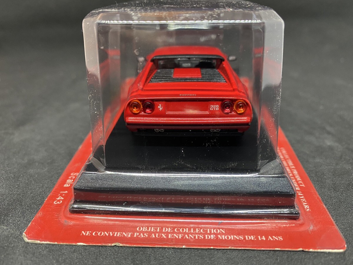 Ferrari Collection 1/43 RED Ferrari 328 GTB 1985 **USA SELLER** 88