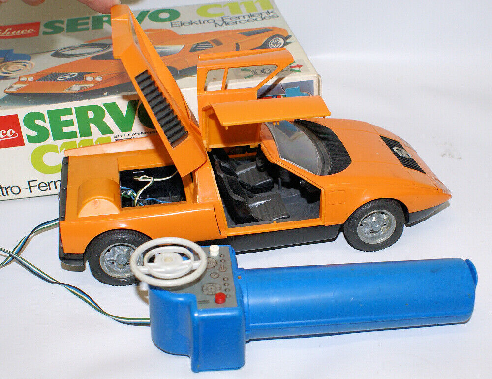 Vintage SCHUCO #351 214 Mercedes C111 1:16 Scale Battery Op Vintage SCHUCO #351 214 Mercedes C111 1:16 Scale Battery Op