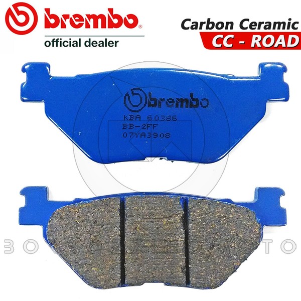 BremsbelÄGe Hinter Brembo Blau Carbon 07YA3908 Yamaha TDM 900-ABS 2004-image
