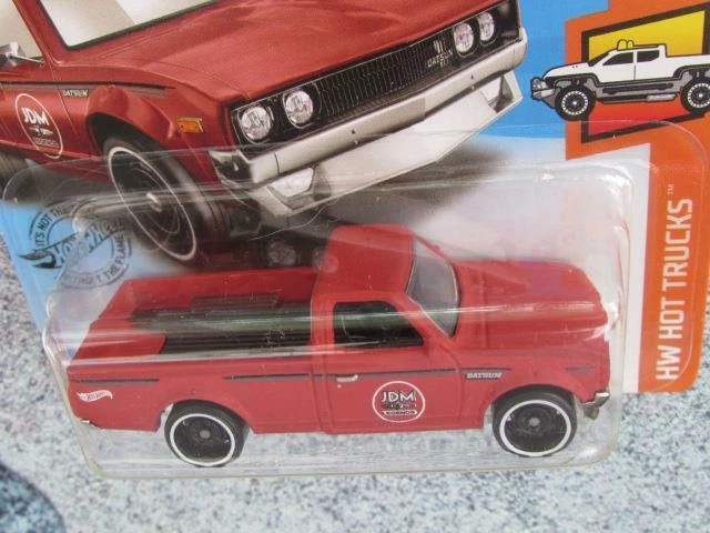 Hot Wheels 2020 #182/250 DATSUN 620 matt red @K - Image 2 of 2