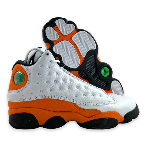 orange white retro 13