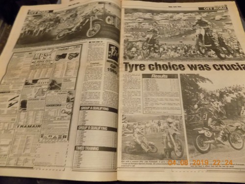 Motor Cycle News/16,8,89/honda cb450 v suzuki gs 500/world mx/suzuki rmx250 - Picture 9 of 11