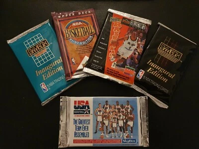 Vintage NBA 5 PACKS KOBE BRYANT Rookie / Michael Jordan PSA 10? BULLS LAKERS 🏀 - Bild 1 von 4