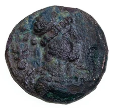 Kushan Empire, Soter Megas (Vima Takto) 55-105 AD. AE Tetradrachm 7.7g, VF