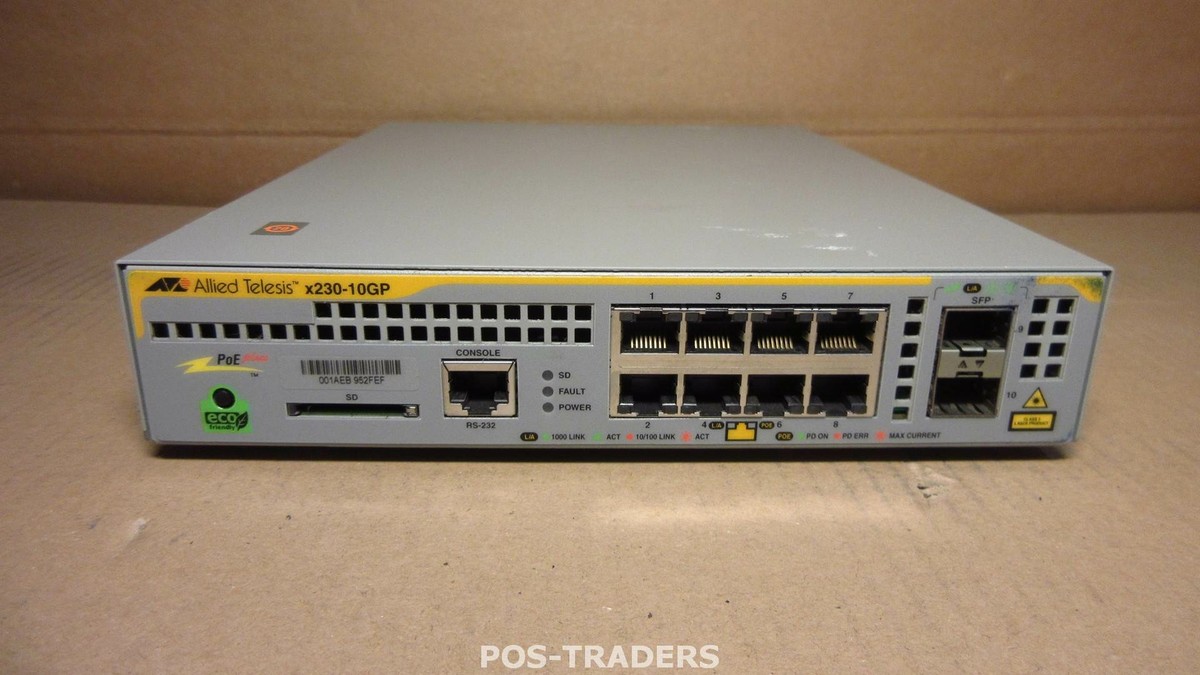 レイヤー2plus Series AT-x230-10GP POEスイッチ Amazon | アライドテレシス AT-x230-10GP 1436R | Allied Telesis