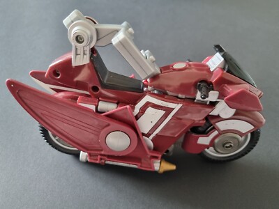 Vintage Ninja Storm Power Rangers Crimson Thunder Power Glider Cycle, 2003