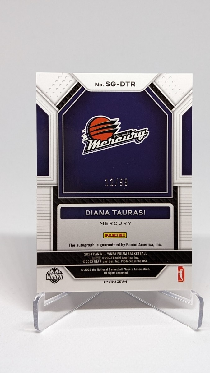 WNBA Diana Taurasi RC サインカード Diana Taurasi 2023 Panini Prizm WNBA Red Auto /99 Phoenix