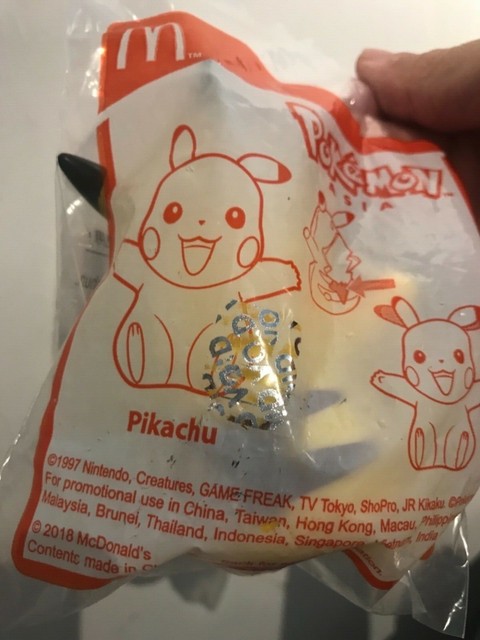 Pokemon Pikachu McDonald Happy Meal 2018 unopened new | eBay