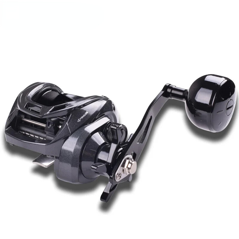 Baitcasting Reel with Single Hnadle, Drag Power 15KG Ratio