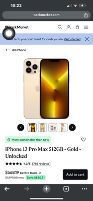 iPhone 13 Pro Max With TikTok & CapCut Reinstalled. Not Factory Reset.