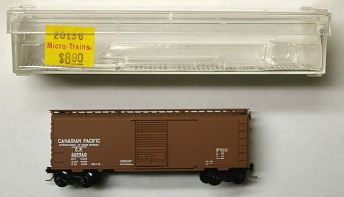 MTL Micro-Trains 20136 Canadian Pacific CP 269960 40 pies vagón de carga de una sola puerta  | Zustand: New
