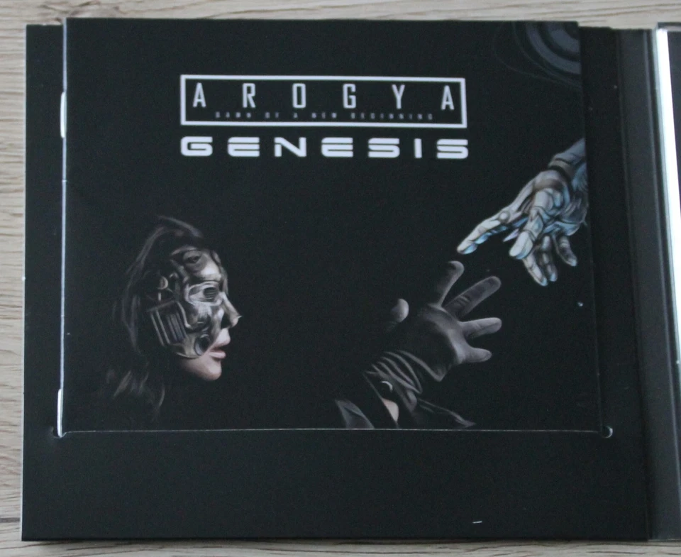 Arogya CD Genesis (2021) Goth Rock, Gothic Metal - Producer – Chris Harms - Bild 2 von 4