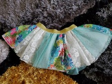 Baby Starters Baby Girls Tutu Skirt 3 months Pink White  Blue Floral