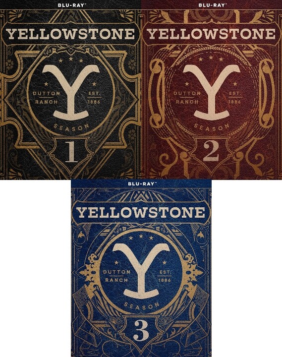 Yellowstone: Season 1, and (Blu-ray)(Region Free) 191329208922