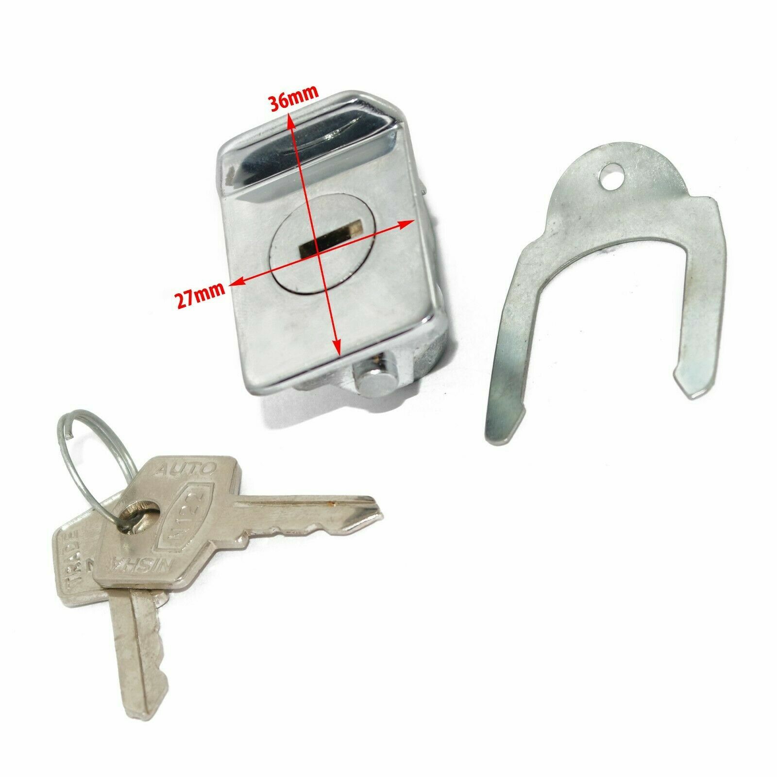 Vespa Tool Box Lock Kit With Keys And U Plate Rally Super Pe Scooter ...