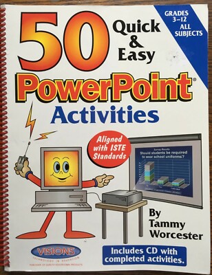 50 Quick & Easy PowerPoint Activities, grades 3-12, all subjects