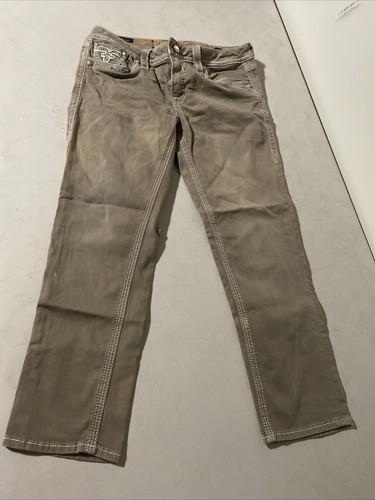 Rock Revival Arisa Khaki Tan Jeweled 