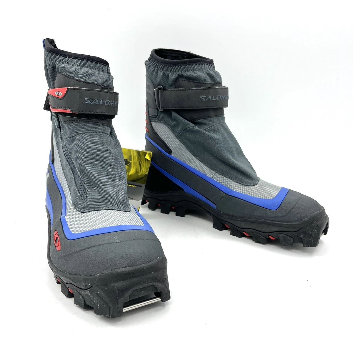 Salomon XA Gray Blue Cross Country Ski Boots Men&#039;s Size 12.5 | eBay