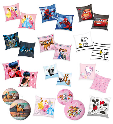 Disney Princess I Spiderman I Peanuts I Spirit Kissen, Kuschelkissen, gefüllt