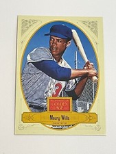 2012 Panini Golden Age Baseball #140 - Maury Wills - Los Angeles Dodgers