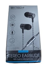 Bytech Universal Stereo Earbuds With Built In...