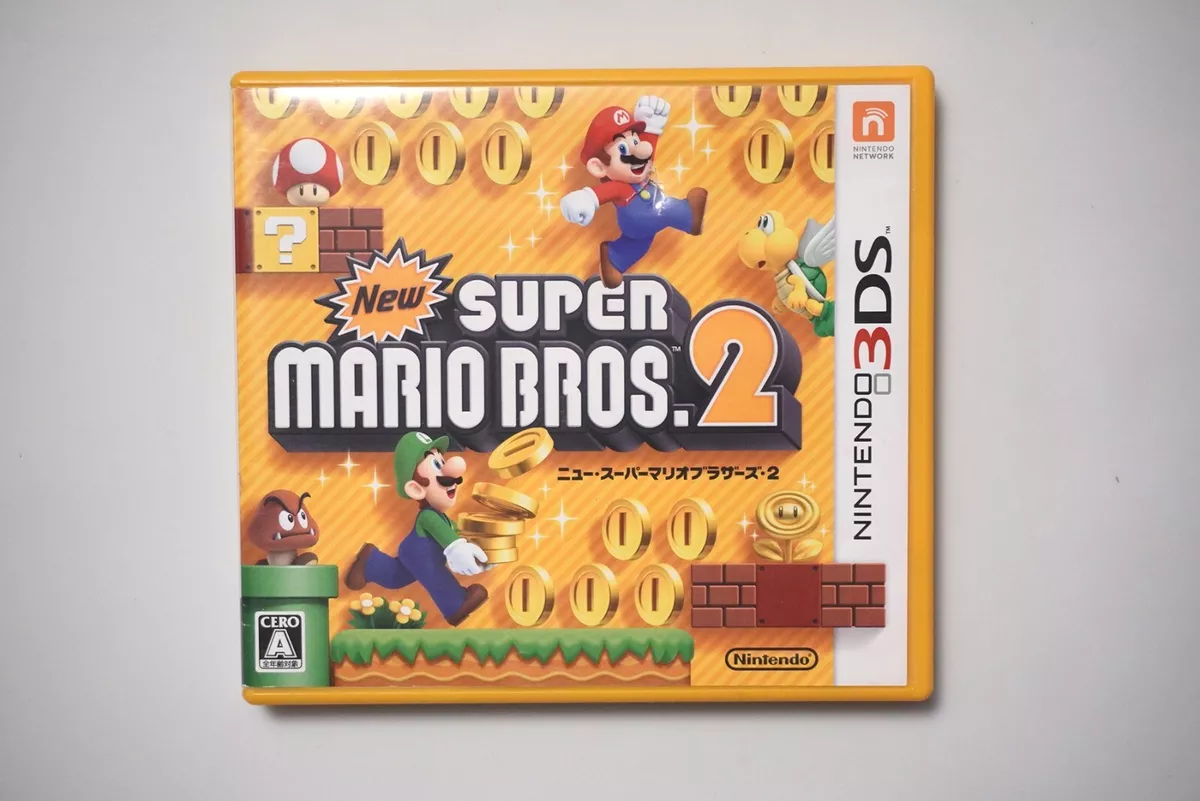 Nintendo 3DS New Super Mario Bros. 2 Japan game US seller